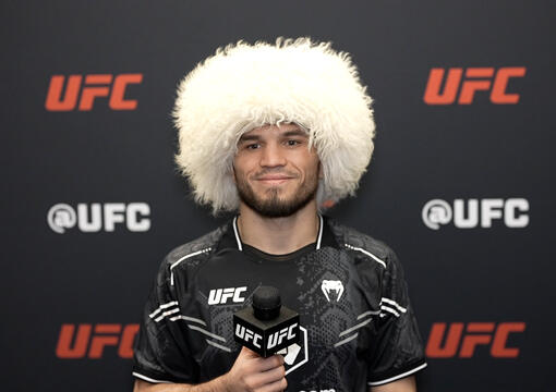 Bantamweight Umar Nurmagomedov Speaks With UFC.com After His Decision Victory Over Bekzat Almakhan At UFC Fight Night: Rozenstruik vs Gaziev On March 2, 2024. 